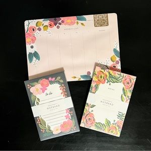 Rifle Paper Co. Notepad Bundle NWT